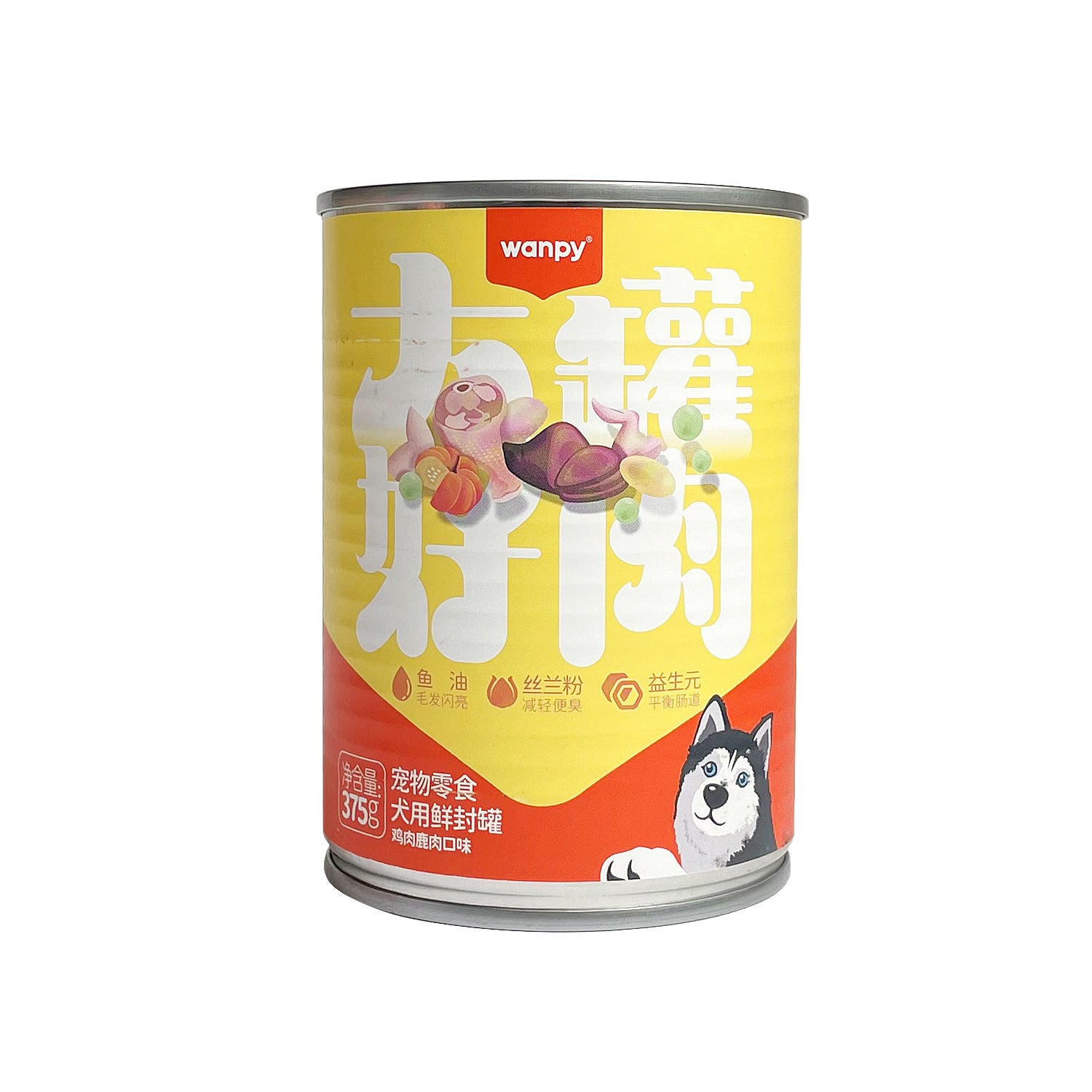 Naughty Dog Canned 375g Beef Chicken Wet Food
