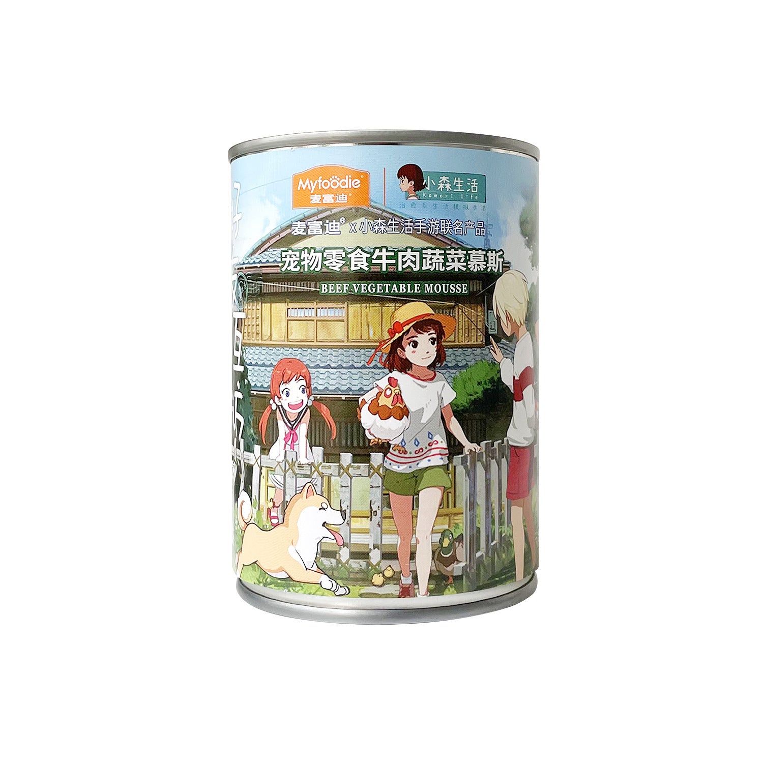 Naughty Dog Canned 375g Beef Chicken Wet Food